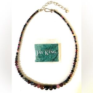 Purple Faceted Jay King Necklace - NEW